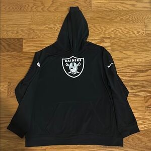 Men’s Nike 3XL Black Raiders Hoodie